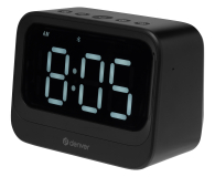 Denver Radiobudzik Denver EC-54B z głośnikiem Bluetooth czarny - 1535094 - zdjęcie 2